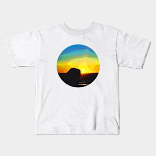 Watching the Sunset Kids T-Shirt